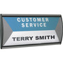 Advantus People Pointer Wall Sign - 8.8" Width x 4" Height x 0.6" Depth - (AVT75390) View Product Image