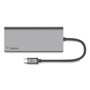 Belkin USB-C Multimedia Hub, 6 Ports, Space Gray (BLKF4U092BTSGY) View Product Image