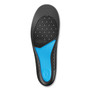Dr. Scholl's Comfort and Energy Work Massaging Gel Insoles, Women Sizes 6 to 11, Black/Blue, Pair View Product Image