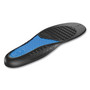 Dr. Scholl's Comfort and Energy Work Massaging Gel Insoles, Women Sizes 6 to 11, Black/Blue, Pair View Product Image