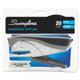 Swingline Premium Hand Stapler, 20-Sheet Capacity, Black View Product Image