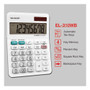 Sharp EL-310WB Mini Desktop Calculator, 8-Digit LCD (SHREL310WB) View Product Image