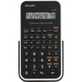 Sharp EL-501X2BWH Scientific Calculator - 146 Functions - Battery Powered, Large LCD, Durable, Hard Case - 1 Line(s) - 10 Digits - LCD Product Image 
