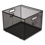 TRU RED Wire Mesh File Organizer, Letter Size, 13.98" Long, Black View Product Image