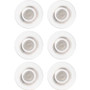 Quartet Large Glass Board Magnets - 6 / Pack Product Image 