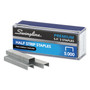 Swingline S.F. 3 Premium Staples, 0.25" Leg, 0.5" Crown, Steel, 5,000/Box (SWI35440) View Product Image