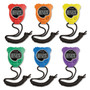 Champion Sports Water-Resistant Stopwatches, Accurate to 1/100 Second, Assorted Colors, 6/Box (CSI910SET) View Product Image