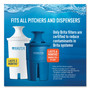 Brita Small 6-Cup Water Filter Pitcher with 1 Standard Filter, Clear View Product Image