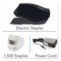 Swingline Desktop Cartridge Electric Stapler with LED Guide, 25-Sheet Capacity, Black (SWI50202) View Product Image