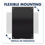 Quartet Infinity Glass Marker Board, 96 x 48, Black Surface (QRTG9648B) View Product Image