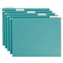 Smead Colored 1/5 Tab Cut Letter Recycled Hanging Folder (SMD64058) View Product Image
