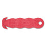 San Jamar Klever Kutter Safety Cutter, 3 Razor Blades, 1" Blade, 4" Plastic Handle, Red View Product Image