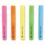 TRU RED Pen Style Chisel Tip Highlighter, Assorted Ink Colors, Chisel Tip, Assorted Barrel Colors, 12/Pack View Product Image