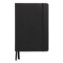 TRU RED Flexible-Cover Business Journal with Elastic Closure, 1-Subject, Quadrille Rule (5 sq/in), Black Cover, (128) 8 x 5.5 Sheets View Product Image