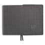 TRU RED Flexible-Cover Business Journal with Elastic Closure, 1-Subject, Quadrille Rule (5 sq/in), Black Cover, (128) 8 x 5.5 Sheets View Product Image