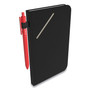 TRU RED Medium Starter Journal, 1-Subject, Narrow Rule, Black Cover, (192) 8 x 5 Sheets View Product Image