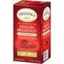 TWININGS Tea Bags, English Breakfast Decaf, 1.76 oz, 25/Box View Product Image