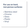 Wexford Labs CleanCide Disinfecting Wipes, 1-Ply, 8 x 5.5, Fresh Scent, White, 400/Tub, 4 Tubs/Carton View Product Image