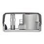 San Jamar VersaTwin Tissue Dispenser, Classic, 8 x 5.75 x 12.75, Transparent Black Pearl (SJMR3600TBK) View Product Image