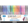 Zebra Pen SARASA Clip Retractable Gel Pen - 0.5 mm Medium Pen Point - Retractable - Water Based Product Image 