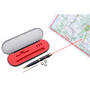 AbilityOne 7520014393397, SKILCRAFT The Congressional Laser-Liberty Ballpoint Pen, Retractable, Medium 1 mm, Blue Ink, Gray Barrel View Product Image