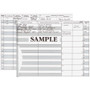 Dome Notary Public Record Book, 10 Column Format, Maroon Cover, 10.5 x 8.25 Sheets, 32 Sheets/Book View Product Image