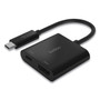 Belkin USB-C to HDMI + Charge Adapter - 1 x Type C USB Male - (BLKAVC002BKBL) Product Image 