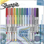 Sharpie Mystic Gems Permanent Markers - Ultra Fine Marker Point - Multi Ink - (SAN2136772) Product Image 