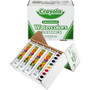 Crayola Watercolors, 8 Assorted Colors, Palette Tray, 36/Carton View Product Image