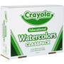 Crayola Watercolors, 8 Assorted Colors, Palette Tray, 36/Carton View Product Image