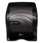 San Jamar Oceans Smart Essence Electronic Towel Dispenser, 11.88 x 9.1 x 14.4, Black (SJMT8490TBK) View Product Image
