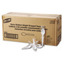 Dixie Individually Wrapped Mediumweight Polystyrene Cutlery, Spoon, Plastic, White, 1,000/Carton View Product Image