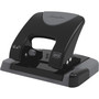 Swingline 20-Sheet SmartTouch Two-Hole Punch, 9/32" Holes, Black/Gray (SWI74135) View Product Image