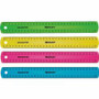 Westcott Shatterproof Ruler - 11.8" Length - 1/16 Graduations - Metric Measuring System - Translucent Assorted Product Image 