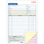 Adams 3-Part Carbonless Purchase Order Forms - 3 Part - Carbonless Copy - 5.56" x 8.43" Sheet Size Product Image 