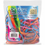 Alliance Rubber Brites File Bands - Size: #117B - 7" Length x 0.1" Width - Reusable, Elastic, Stretchable, Latex-free, Freezer Safe, Microwave Safe, Durable - Pink, Blue, Orange Product Image 