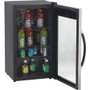 Avanti 3 Cu. Ft. Refrigerator/Beverage Cooler, 18.75 x 19.5 x 33.75, Black/Stainless Steel Framed Glass Door (AVABCA306SSIS) Product Image 