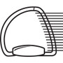Avery View Binder, 4" Capacity, 11"x8-1/2", 3/BD, BK (AVE09800BD) View Product Image