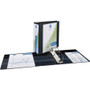 Avery View Binder, 4" Capacity, 11"x8-1/2", 3/BD, BK (AVE09800BD) View Product Image