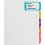 Avery Big Tab Printable Large White Label Tab Dividers, 5-Tab, 11 x 8.5, White, 4 Sets View Product Image