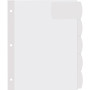 Avery Big Tab Printable Large White Label Tab Dividers, 5-Tab, 11 x 8.5, White, 4 Sets View Product Image