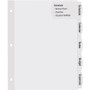 Avery; Big Tab Printable Large White Label Dividers (AVE14438) View Product Image