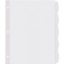 Avery Big Tab Printable White Label Tab Dividers, 5-Tab, 11 x 8.5, White, 4 Sets (AVE14432) View Product Image