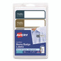 Avery Flexible Self-Adhesive Mini Name Badge Labels, 1 x 3.75, Hello, Assorted, 100/Pack View Product Image