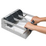 Swingline 160-Sheet Antimicrobial Protected High-Capacity Adjustable Punch, Two- to Three-Hole, 9/32" Holes, Putty/Gray (SWI74650) View Product Image