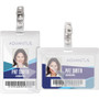 Advantus Corp. Card Holders,Self-Lamin,Vert,2-1/4"x3-1/2"Insert,25/PK,CL (AVT97102) View Product Image