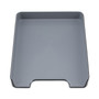 Advantus Fusion Letter Tray, 1 Section, Letter Size Files, 9.75" x 12.5" x 1.75", Black View Product Image