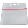 Baumgartens ID Card Holders, Sealable, Horizontal,3-3/4"x2-5/8",50/PK,CL (BAU47830) View Product Image