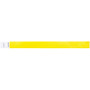 SICURIX Security Wristbands, Sequentially Numbered, 10" x 0.75", Yellow, 100/Pack (BAU85070) View Product Image
