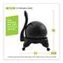 Champion Sports FitPro Ball Chair, Supports Up to 200 lb, Gray (CSIBCHX) View Product Image